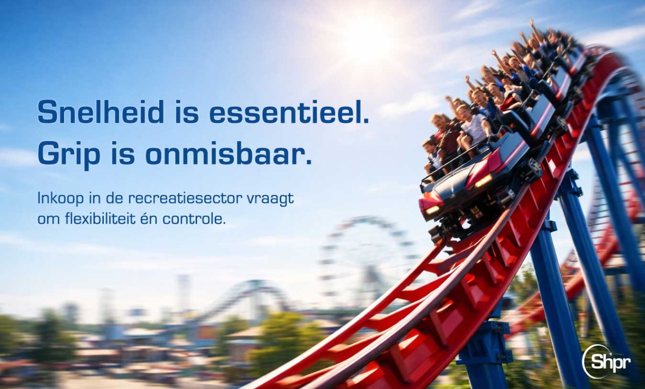 Shopper voor themeparken, attractieparken, vakantieparken, recreatie branchn